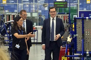 EU Referendum: George Osborne in Wolverhampton ahead of Brexit vote