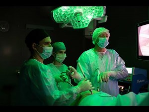 Laporoscopic redo fundoplication acc. to Nissen after open Hill gastroplication. Vioce.