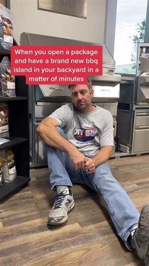 Building a DIY BBQ Island in Minutes