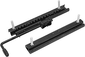 Seat Slide Rails Double Locking Seat Slider 2pcs Seat Slider Track Strong Strength Seat Sliding Fit for Go Kart Four Wheel Off Road Utv