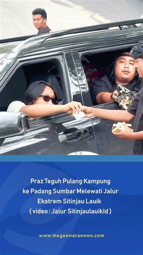 This is what Praz Teguh did when he went home via Sitinjau Lauik