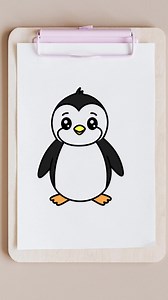 14K views · 127 reactions | how to draw a cute penguin in easy and step step tutorial #howtodraw #drawings #forkids #easydrawing #KidsArt #cutedrawing | Whizk ART | Facebook