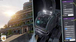 Add BLOOM in Blender | The Glare Node | BlenderNation Bazaar