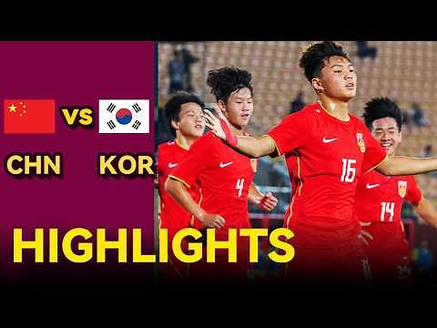 China vs Korea Full Match Highlights | U16 International Friendly Match | 2025.7.8