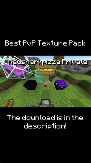 Best PvP Texture Pack 1.21+(Redsharkpizza Priv) #donutsmp #pvp #texturepack #texturepvp #crystalpvp
