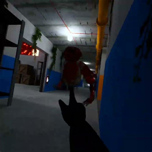 I WAS SO SCARED I COUDNT SPEAK😅😭😭 #funny #chimplab #vr