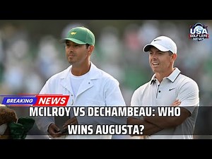 Rory vs Bryson Showdown: Epic 2025 Masters Final Round Preview । USA GOLF NEWS