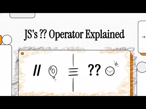 The ?? operator in JavaScript: Why it's better than || and when to use it