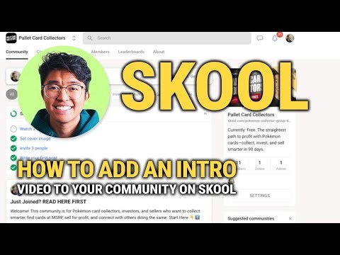 How To Add An Intro Video To Your Community On Skool: Simple Step-By-Step Guide!