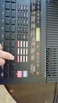 Vendo caja de ritmos yamaha rx5 la pulpera pido $$$6, 500