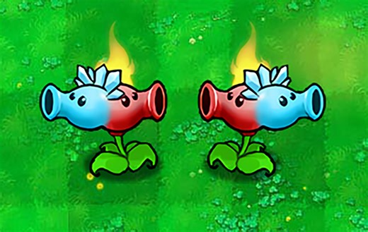 两面夹击新植物【冰火裂荚射手】