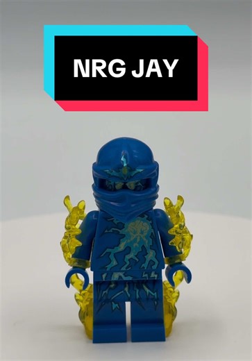 ⚡️NRG JAY ⚡️ upgraded with lightning effects. #legoninjago #legocollector #mastersofspinjitzu #dragonsrisingninjago #lego