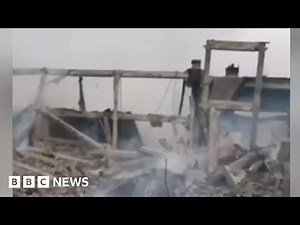 Ukraine claims hundreds of Russian soldiers killed by missile attack - BBC News