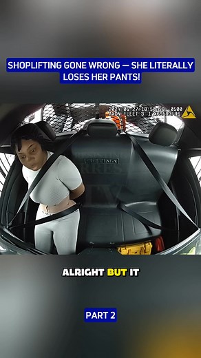 Shoplifting Gone Wrong — She Literally Loses Her Pants! | Vod