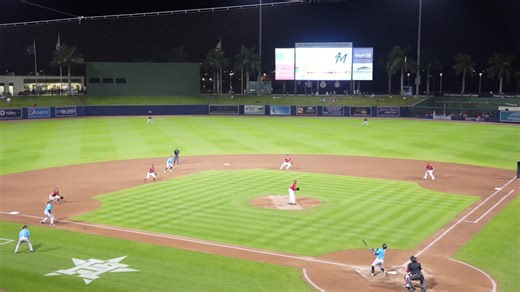 Jon Berti's two-run single