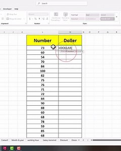 How to Create Number to Doller ?