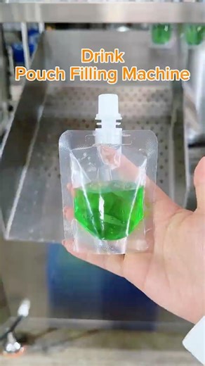 Drink Stand-Up Pouch Packing Machine | Clean Filling & Strong Seals