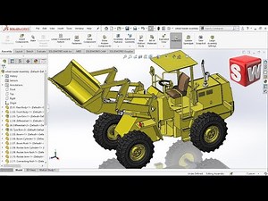 Wheel Loader - Assembly - Solidworks Tutorial HP
