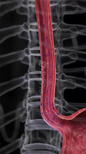 ⚠️ Esophageal Varices: Hidden Danger in the Esophagus #medicalanimation #anatomy