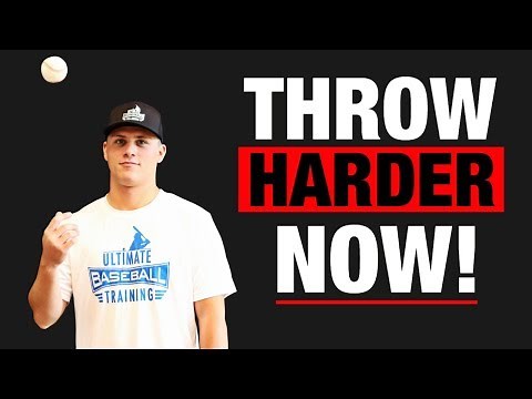 7 Exercises To THROW HARDER!! Increase Your Baseball Throwing Velocity