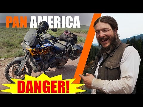 His Name is Danger...and he rides his Pan America harder than you! Riding Backroads with Danger Dan.
