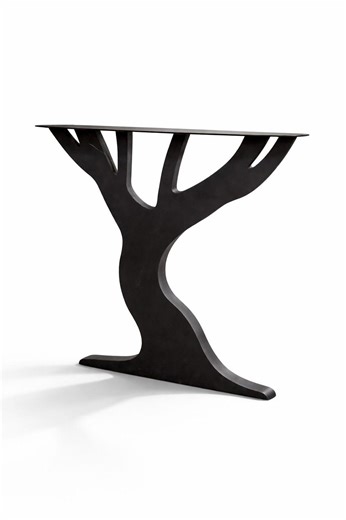 Handmade Tree Design Steel Table Legs - Etsy