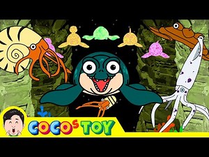 I have to solve the quiz to find my father!ㅣIchthyosaurus, dinosaurs kidstoonㅣCoCosToy