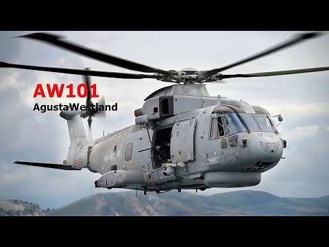 AgustaWestland AW101 - The most powerful, modern and most expensive medium-lift heli in the world