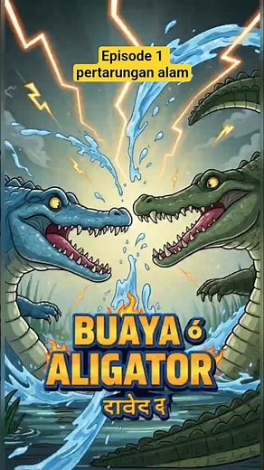 🐊 Dua hewan mirip tapi bukan saudara!Buaya atau aligator — siapa yang paling ganas di sungai?! 😱🌊