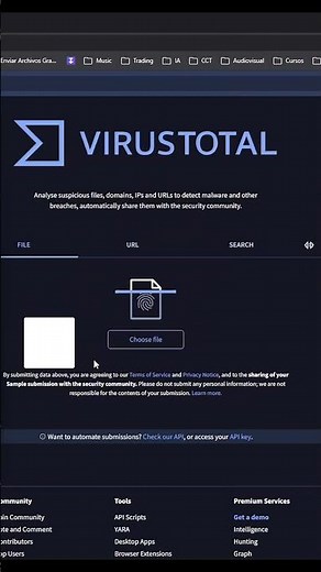 Check files for viruses 😳