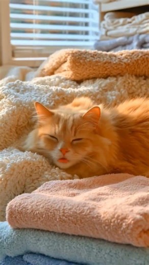 This cat sleeps this well?! 😴🔥