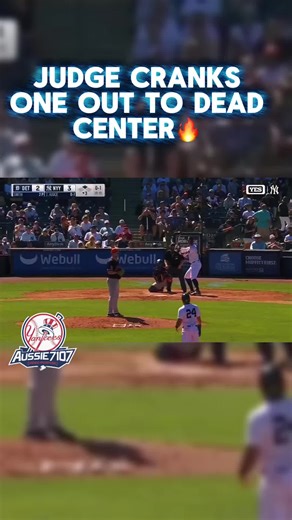 Judge Hits a Home Run to Dead Center