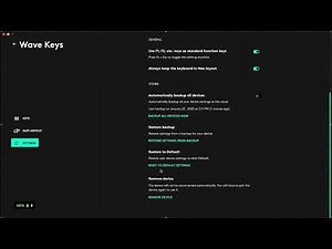 Logitech Wave Keys - How to Restore Defaults - Easy Reset Guide