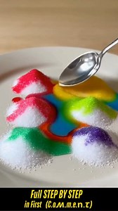 Sugar Crystal Eruption- Growing Rainbow | Hello Quick recipes