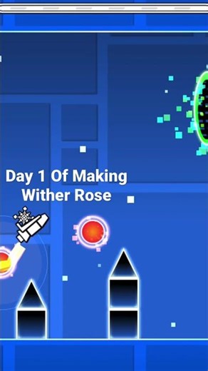 Day 1 Of Making An Insane Level In Geometry Dash! #geometrydash #gd #geometrydashmobile #gdmobile