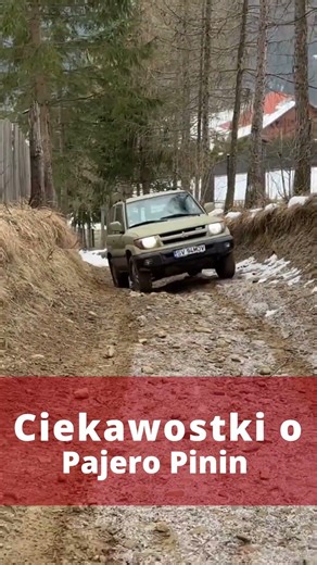 Mitsubishi Pajero Pinin - Curiosities #4x4 #offroad