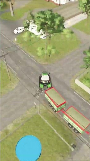 Can This Tractor Pull 3 Massive Trailers?! 🚜💨 | FS25 Challenge #farmingsimulator25