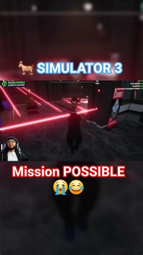 #missionimpossible parody 😂😭🐐 #goatsimulator3 #gamingshorts