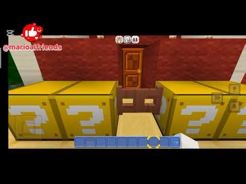 Super Mario Plays Minecraft Funny Crossover Adventure episode 1 🕹️🍄⛏️