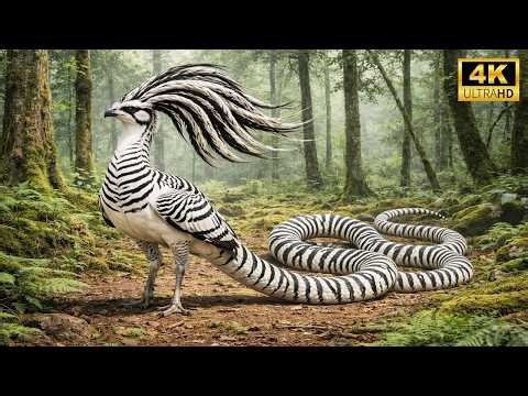 Amazon Secrets: Stunning Long-Tailed Birds with Mesmerizing Songs 😲 | Nature 4K ASMR