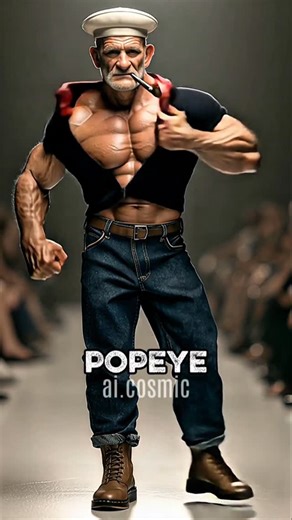 AI Cosmic on Instagram: "You’ve Never Seen These Cartoon Characters This Muscular! #CartoonCharacters #MuscularCartoons #EpicTransformation #AIArt #ChildhoodIcons #CartoonLegends #AnimatedHeroes #Popeye #LuckyLuke #YosemiteSam #CaptainHaddock #Ralph #CartoonRunway #epiccartoonlook"