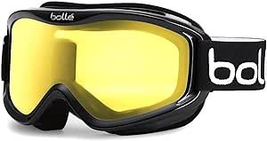 bollé MOJO Shiny Black/Lemon | Medium - Snow Goggles Unisex-Adult