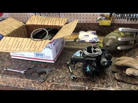 Mercruiser 3.0 TKS Carb. How to replace TKS carb with conventional choked carb. 2007 Bayliner 175