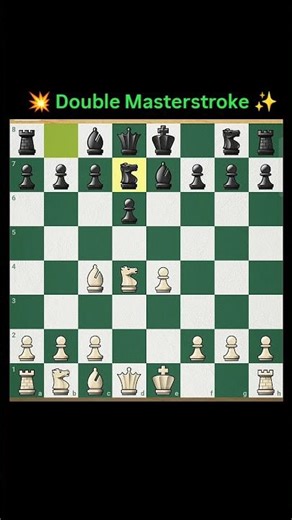 🌺👑👑Morphy Gambit✨✨#chess #chesstactics #chessproblems