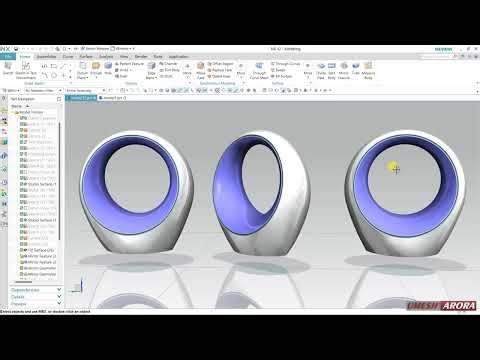 #nx 12 #surface modeling
