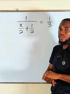 How to solve simple equations mentally.