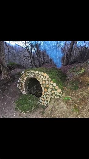 Building complete and warm dugout for survival underground shelter secret cave #camping #wildlife #bushcraft #satisfyingvideo #travel