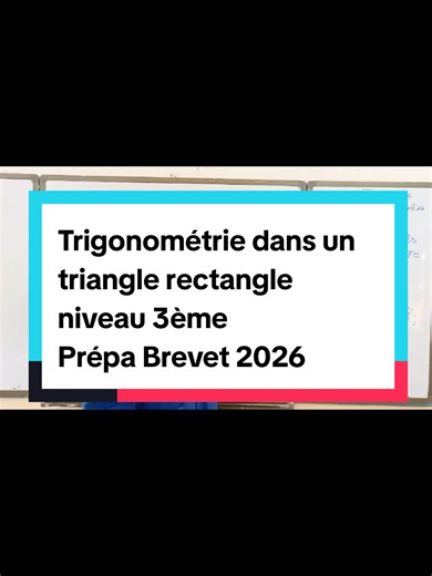 🚨 Tu veux devenir INCONTOURNABLE en trigonométrie ? 😎 Alors cette vidéo est exactement ce qu’il te faut. Reste jusqu’à la fin pour maîtriser enfin les lignes trigonométriques (sin, cos, tan) et comprendre quand les utiliser sans hésitation. 🎯 Objectif : ne plus perdre de points bêtement au Brevet / BEPC. Si la vidéo t’aide : 👍 Like 📤 Partage à tes amis en difficulté 💬 Commente : TRIGO si tu veux plus d’exercices corrigés. Parce qu’en maths, ce n’est pas une question d’intelligence… C’est u