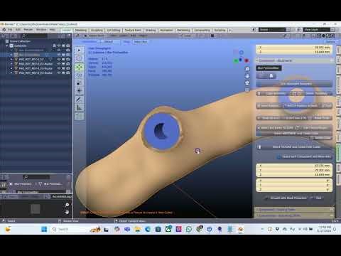 Making new implant connections in an iBar