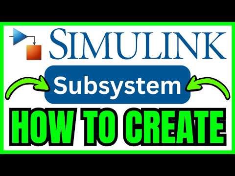 How To CREATE SUBSYSTEM In MATLAB Simulink (QUICK & EASY) 2026